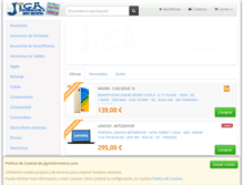 Tablet Screenshot of jigainformatica.com